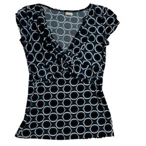 3/$25 Maurices Short Sleeve Blouse - Medium